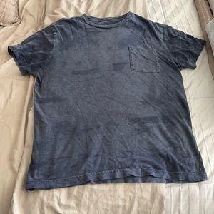 Blue wash l j crew l tshirt l Mensl M l